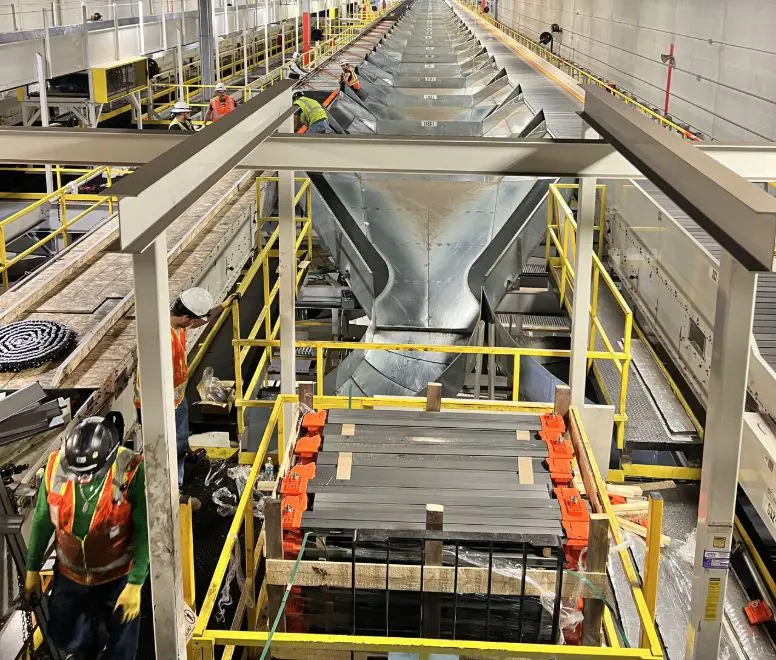 Sorter systems installation